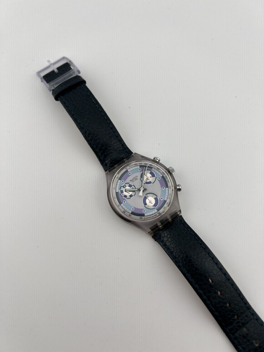 Swatch Orologi: Swatch chronographe Grenntic 1992 SCV 100 – Usato da Biel/Bienne venduto da Olin.ka 1