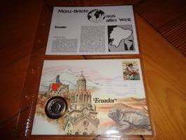 Münzbrief Ecuador