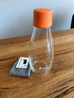 Smoothiflasche Glas mit Schutzhülle