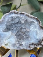 Weiße Achatgeode (White Agate Geode) - Natürliche Schönheit
