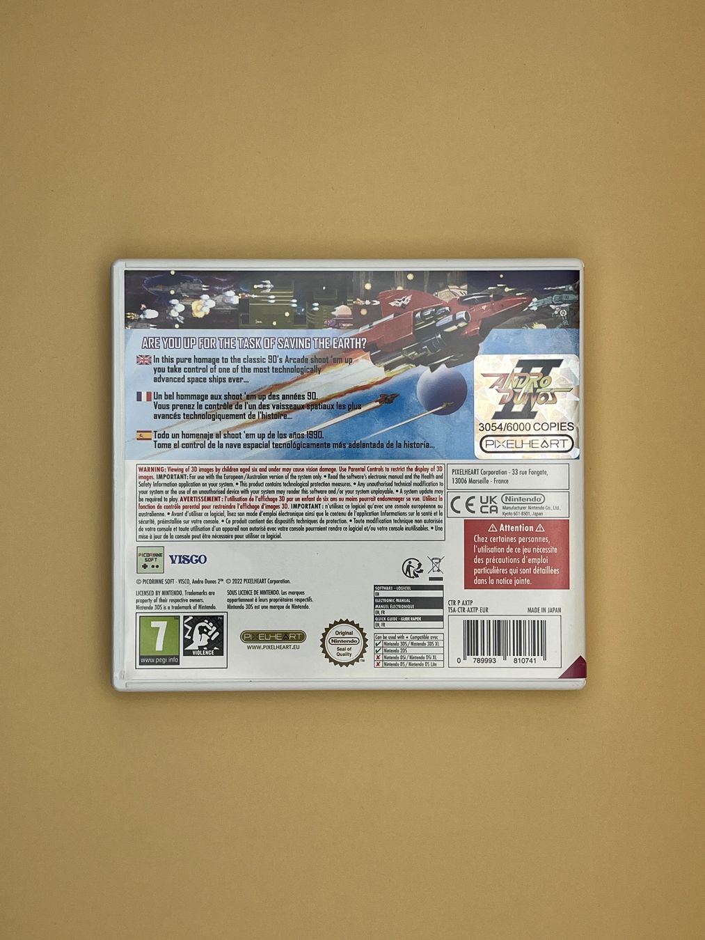 Nintendo Giochi: 3DS / Andro Dunos II – Usato da Kölliken venduto da sergesellsretro 1