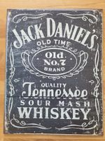 Blechschild Jack Daniel's Old No. 7 Tennessee 