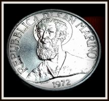 SAN MARINO 5 LIRE 1972 UNZ. *RAR*