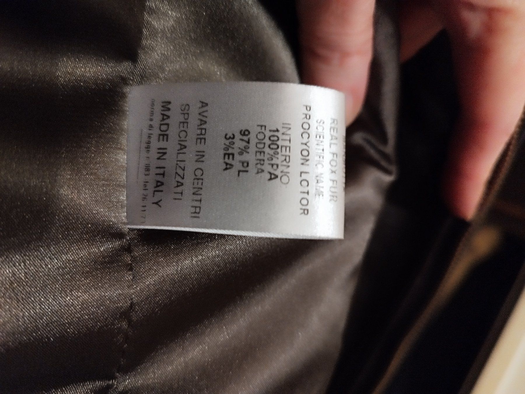 Jacken: Pelz Leder Jacke Damen gr 42 it – Gebraucht aus Basel von pro_79rs 5