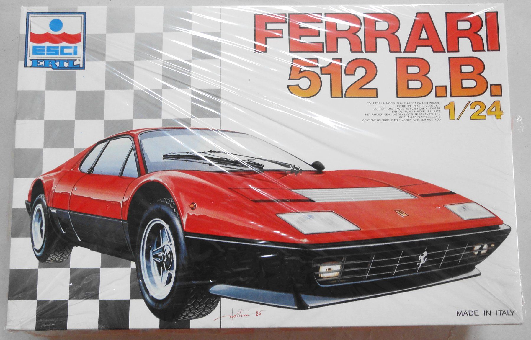 Kit di modellismo & Modellini statici: ESCI ERTL FERRARI 512 BB 1:24 – Nuovo (secondo la descrizione) da Frümsen venduto da Malibu69