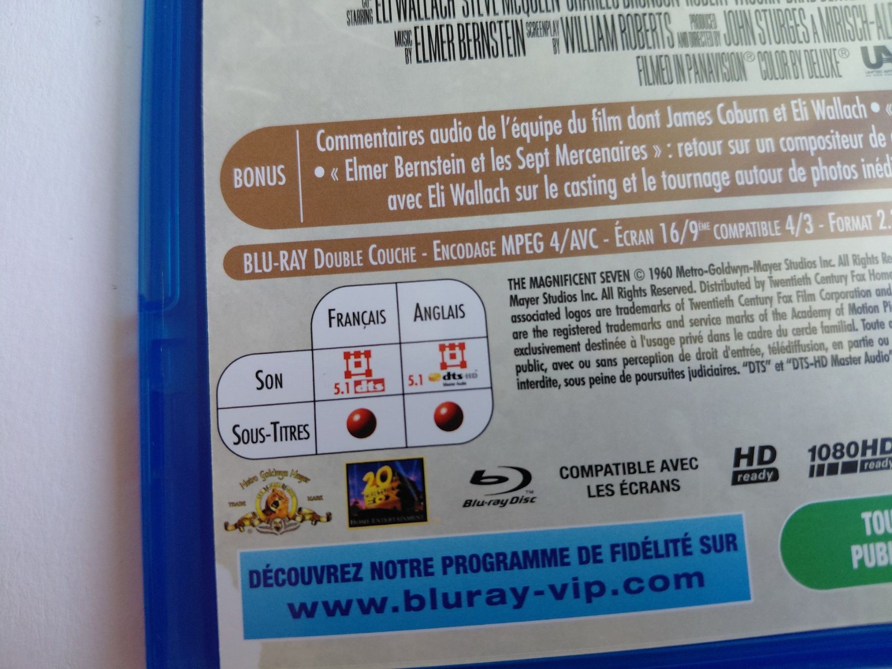 Tutti i DVDs: Les sept mercenaires – Usato da Denges venduto da Hellboy10 2