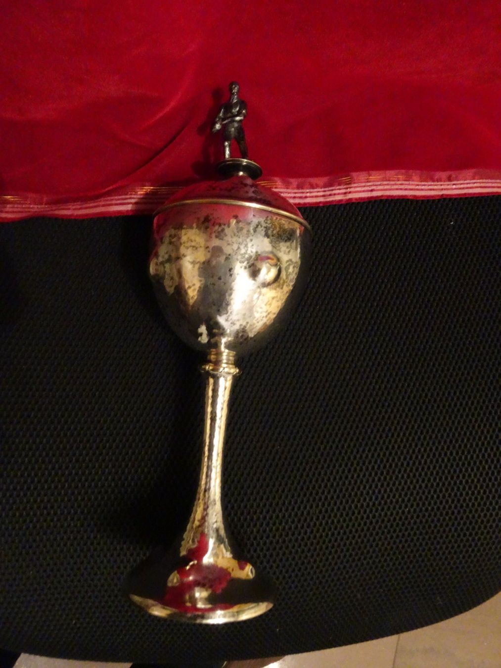 Sonstiges zum Sammeln & Seltenes: alter Pokal versilbert  :  Bowling oder Kegeln – Gebraucht aus Vitznau von Mina60 1