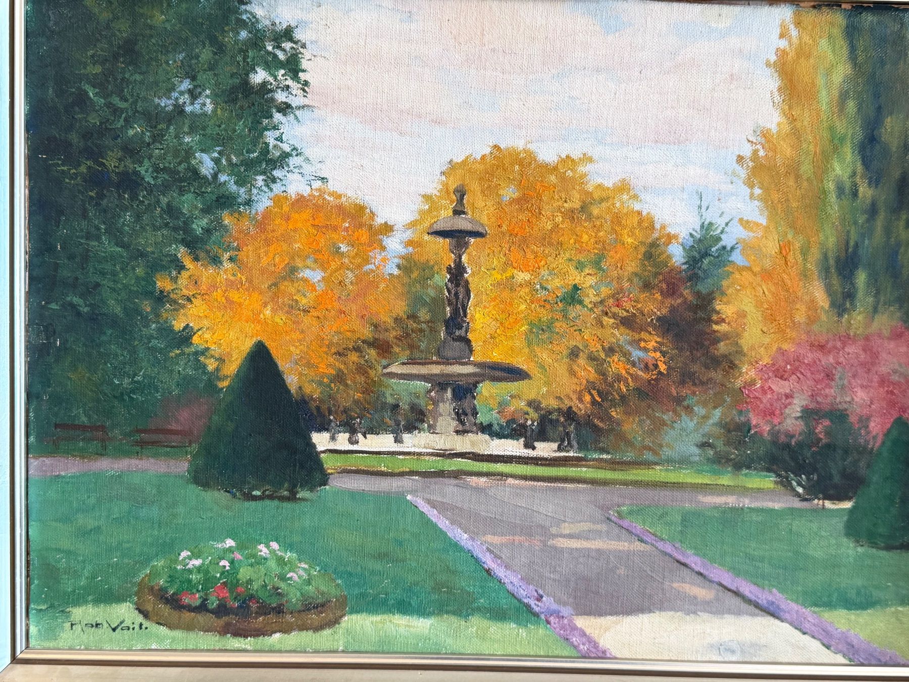 Dipinti: Robert VOIT (1889-1963) Robert FOIT  Original Gemälde – Usato da Basel venduto da PAUL_ART 2