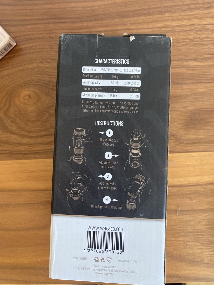 Macchine per caffè & Macchine per espresso: Original verpackte Nanopress – Nuovo e nell'imballaggio originale da Bern venduto da fre_y7ht 1