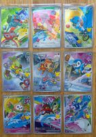 Set 9 cartes pokémon premiers partenaires Promo 30 ans FR