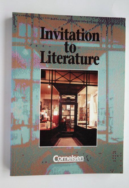 Libri: Invitation to Literature - by Cornelsen – Usato da Turtmann venduto da stonie_s