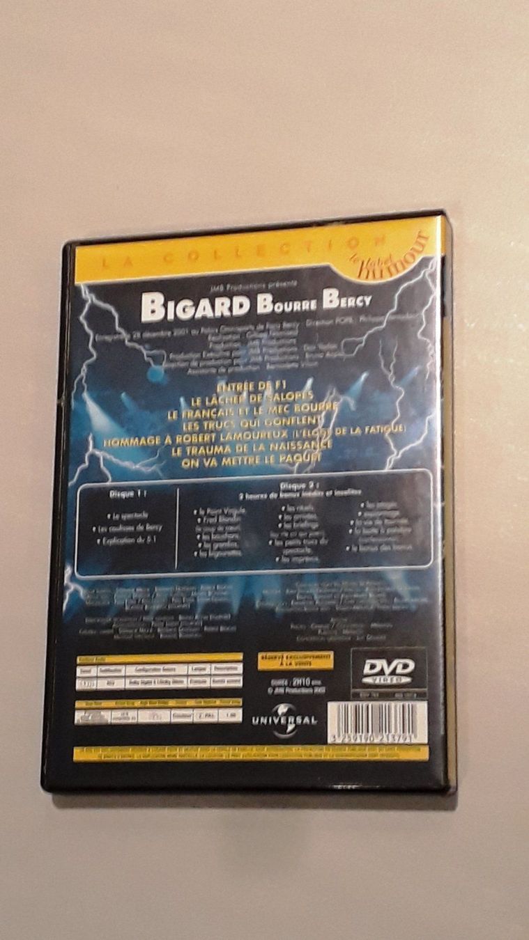 Tutti i DVDs: DVD spectacle BIGARD bourre Bercy – Nuovo (secondo la descrizione) da Sierre venduto da sabr11 1