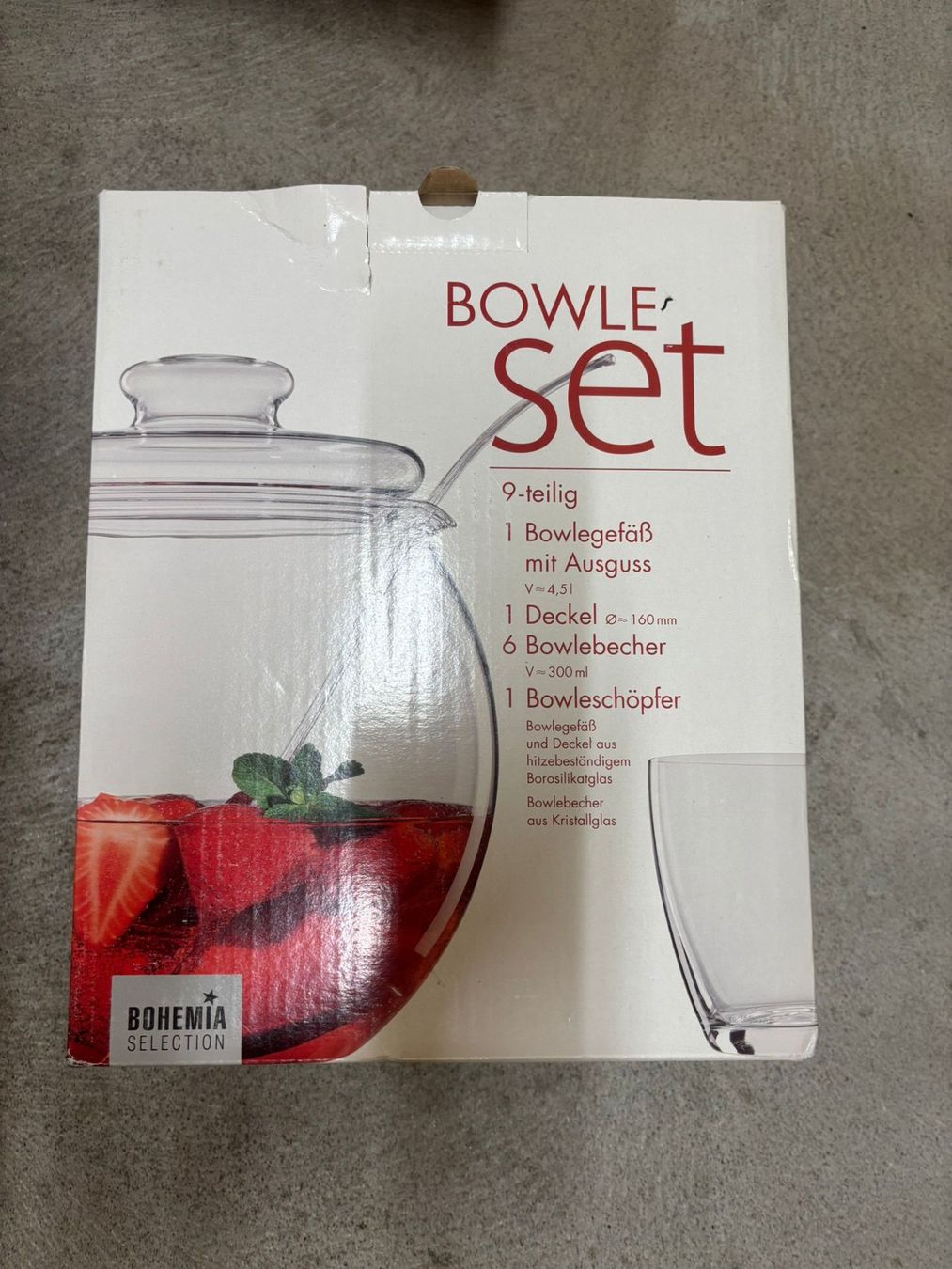 Geschirrsets: Bowle Set – Gebraucht aus Bern von leo_e