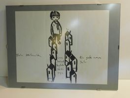 Neue Fundschätze Kunst Holzschnitt v Röbi Wyss Holzschnitt