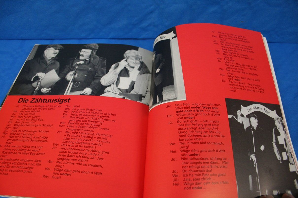 Bücher: 40 Jahre Cabaret Rotstift – Gebraucht aus Wettingen von zibi137 2