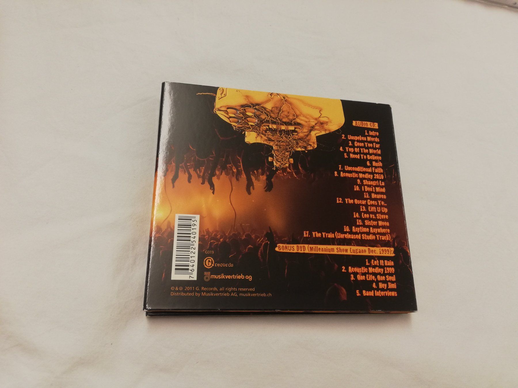 CD: GOTTHARD - HOMEGROWN - ALIVE IN LUGANO – Usato da Bern venduto da Vinylsound.ch 1