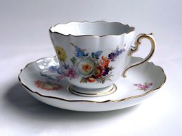 MEISSEN*Kaffeetasse mit Untertasse*****