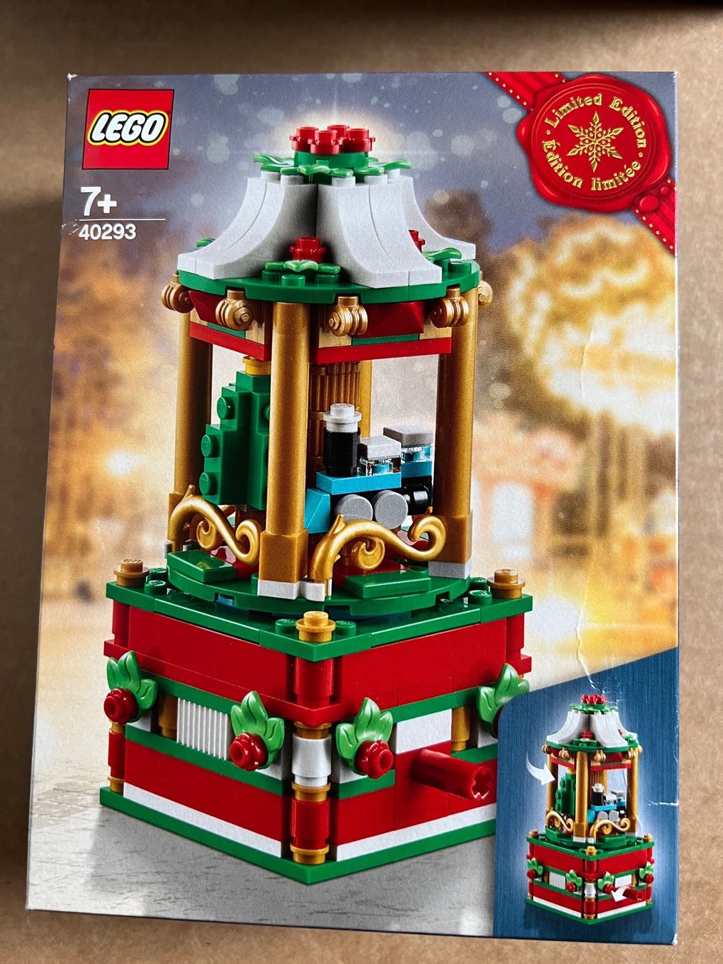 Lego Kit di costruzioni: Lego Weihnachts-Karussell - 40293 – Nuovo e nell'imballaggio originale da Basel venduto da zekzek