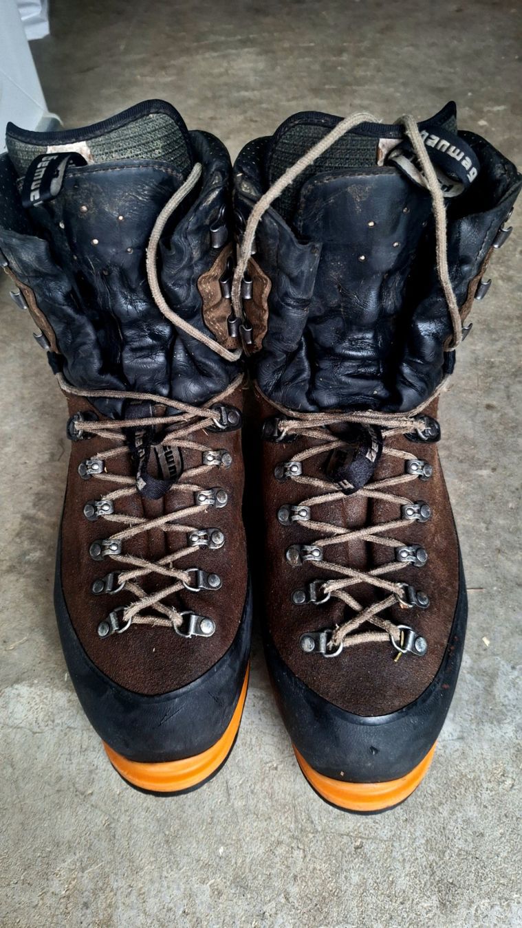 Hanwag Scarpe da uomo: Hanwag Wanderschuh – Nuovo (secondo la descrizione) da Näfels venduto da Holzknecht