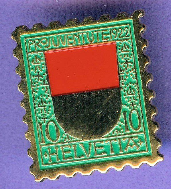 Placchette & Badge: PTT  Pro Juventute 1922  SOLOTHURN – Usato da Winterthur venduto da Sammleroase
