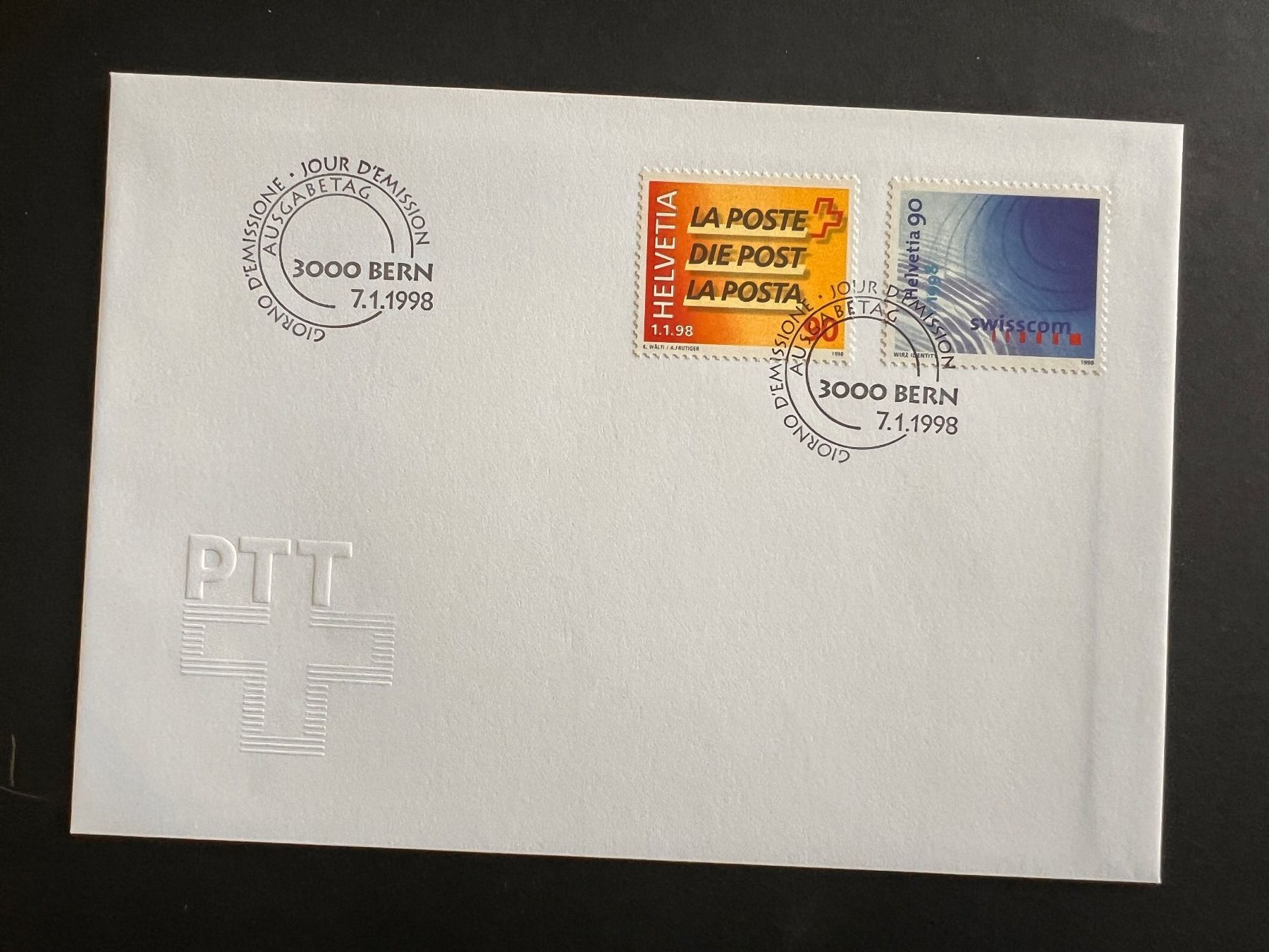 Tous les timbres: FDC Brief 1998   (P908) – D'occasion à Hinwil par Sidi4