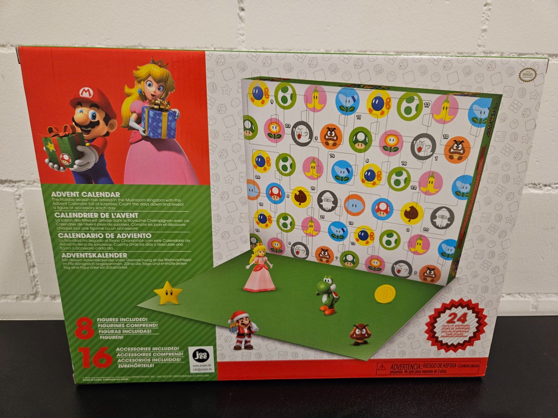 Calendari: Neu - Adventskalender - Super Mario – Nuovo e nell'imballaggio originale da Dagmersellen venduto da Jarsetz_Restposten 1