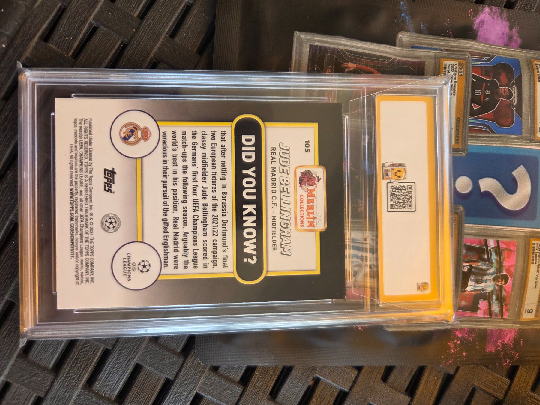 Topps Sammelbilder & Trading cards: CRG Jude Bellingham Gem Mint 10 – Neu und originalverpackt aus Basel von KultKapital 1