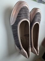Ballerinas Footflexx beige grau Grösse 39 guter Zustand