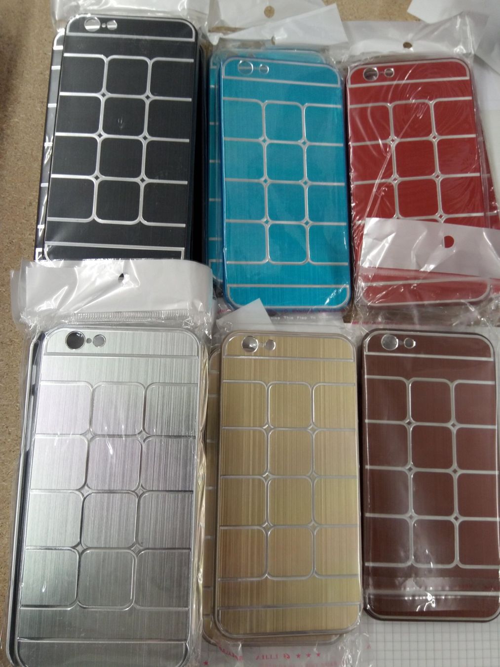 Covers & Schutzfolien: Iphone 6, Backcase, Netzmuster, glänzend – Gebraucht aus Ermatingen von rik4rdo 1