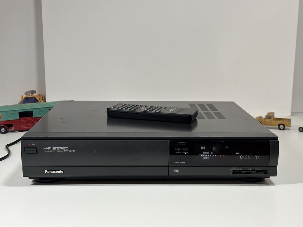 Magnetoscope Panasonic S-VHS NV-F65F (4 têtes) Sans Télécommande PAL