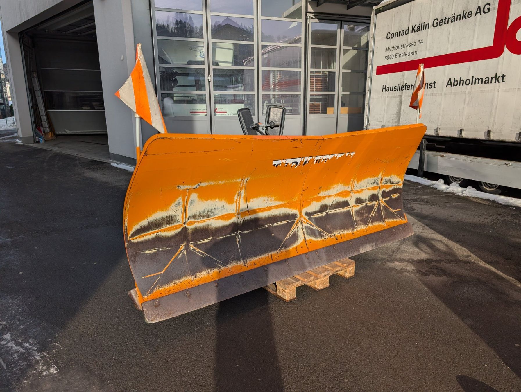 Sgombero neve: Schneepflug Hydrac Kronberger U-II 300 – Usato da Einsiedeln venduto da cs_pwnd
