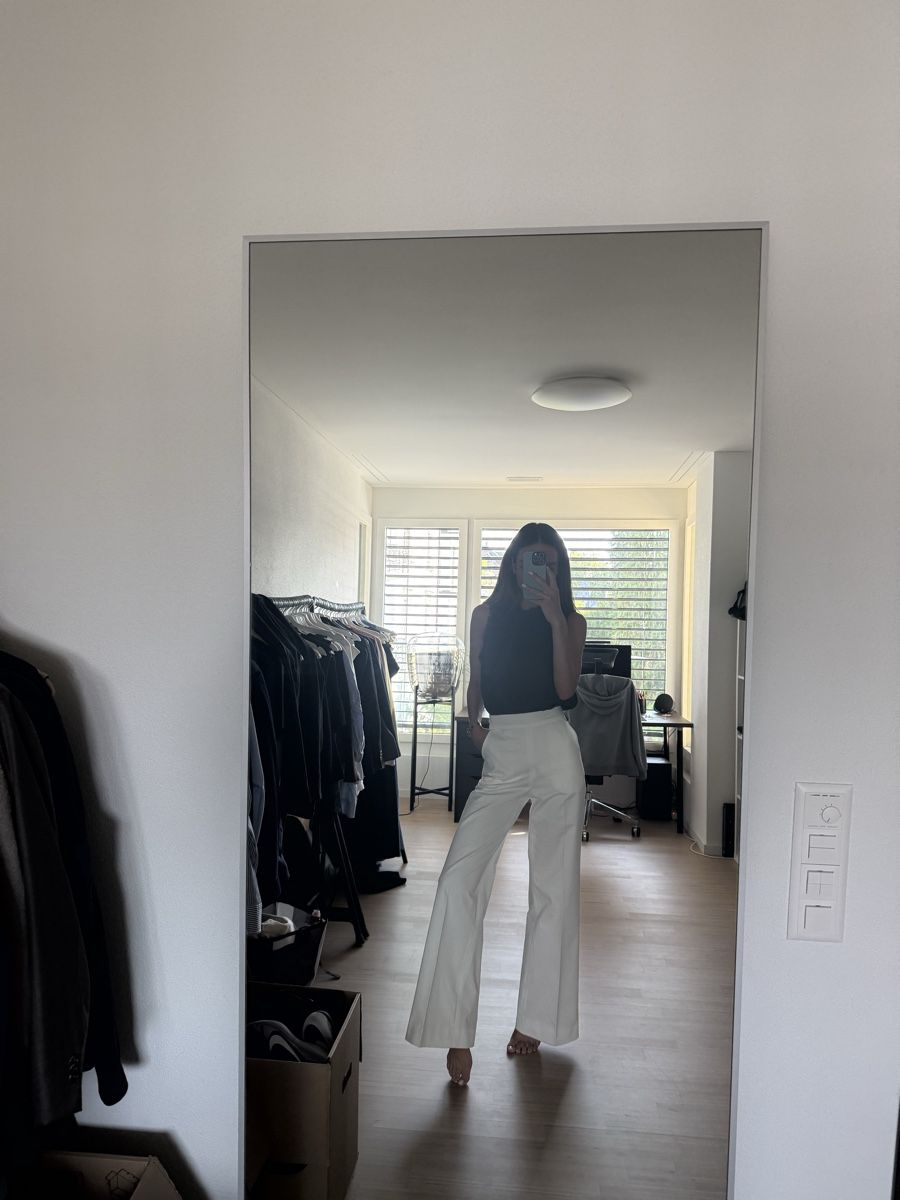 Pantaloni: White trousers size 32 women – Nuovo (secondo la descrizione) da Zürich venduto da llor.dell 1