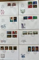 Liechtenstein 8 Ersttagsbriefe Jahr 1982 komplett