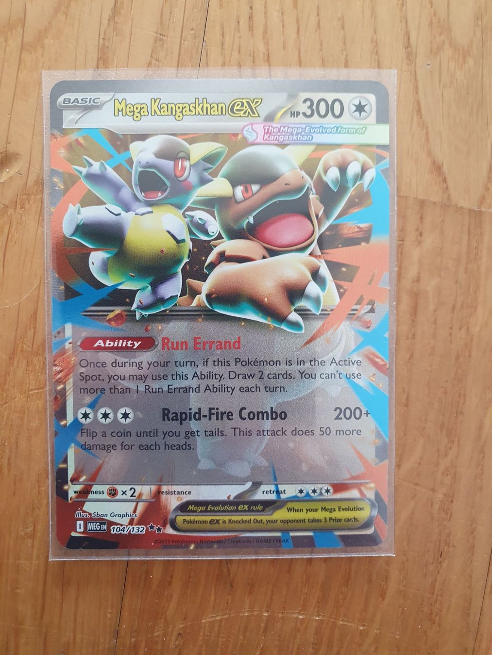 Pokémon Sammelbilder & Trading cards: Mega Kangaskan Ex MEG104/132 EN – Neu (gemäss Beschreibung) aus Mönchaltorf von snowwater
