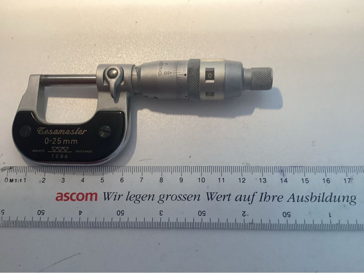 Tesa Misurare: TESA Micrometer – Usato da Utzenstorf venduto da Ncurt 2