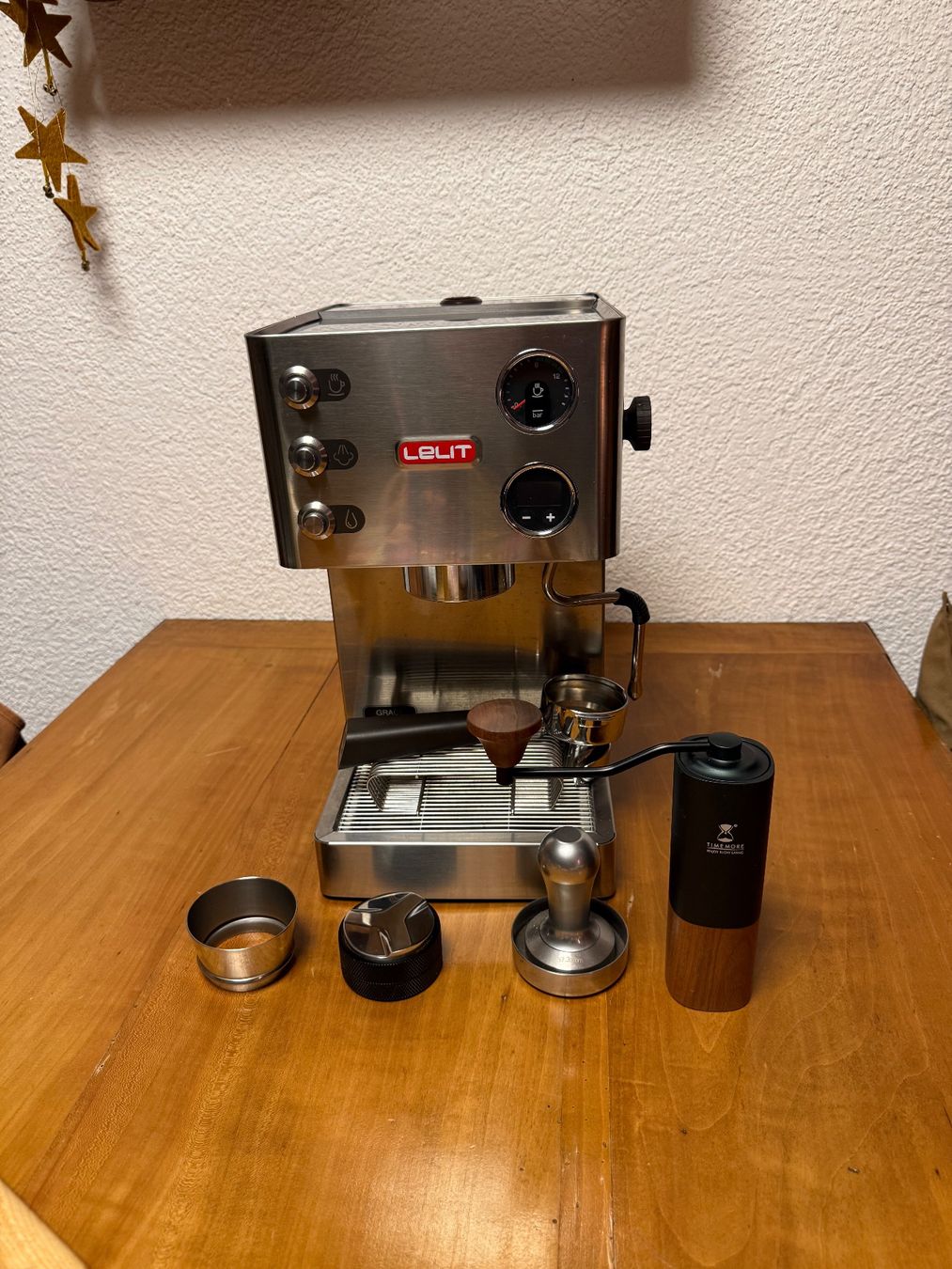 Lelit Macchine per caffè & Macchine per espresso: Lelit PL81T PID + Timemore + accessoires barista – Usato da Prêles venduto da giby01