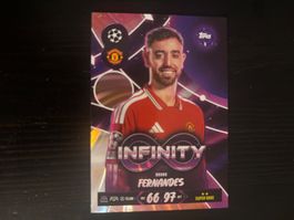 Sammelkarte Bruno Fernandes Topps Infinity