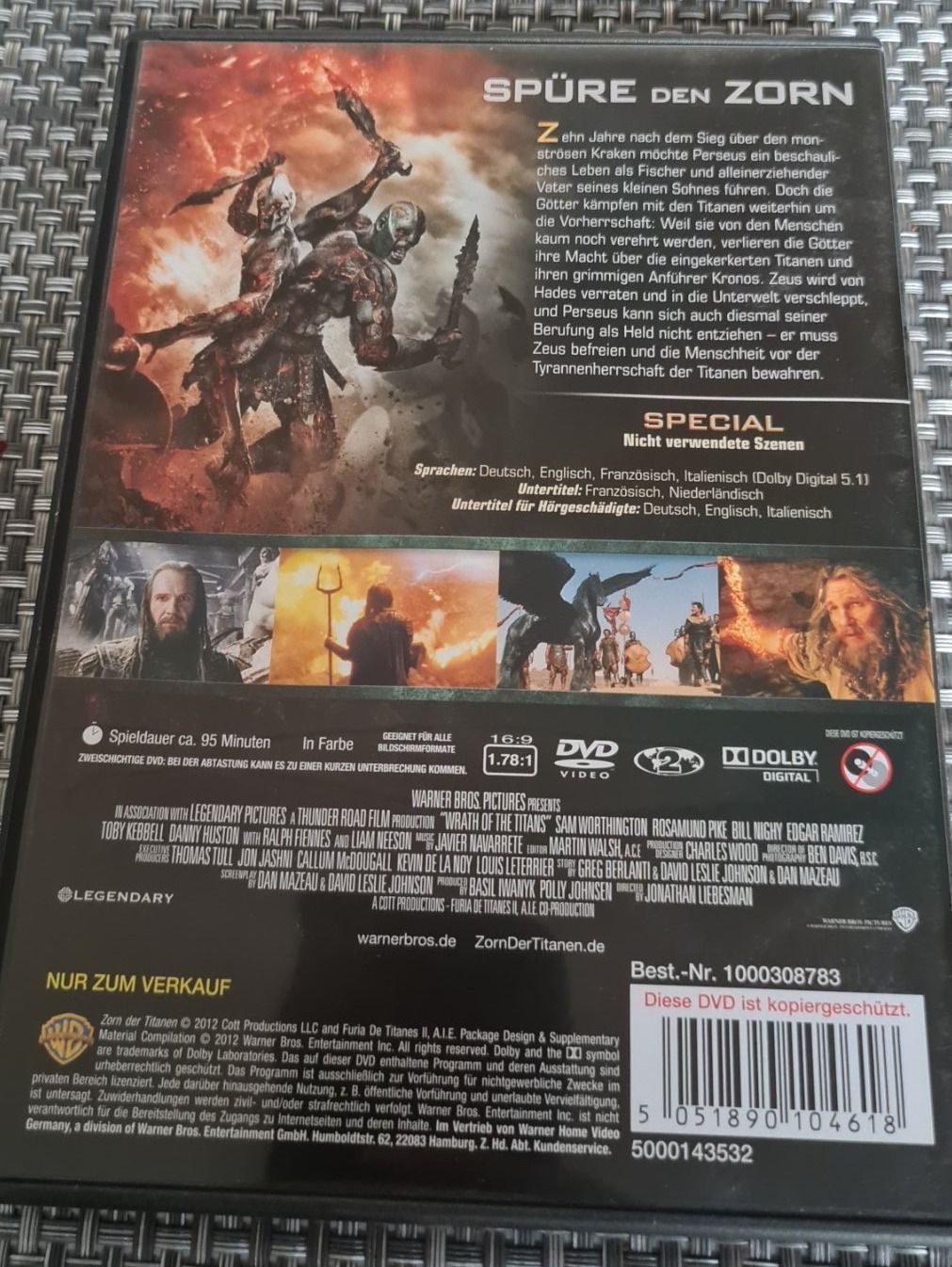 Tutti i DVDs: Zorn Der Titanen – Nuovo (secondo la descrizione) da Oberkirch LU venduto da ThE_CoLLecTor666 1