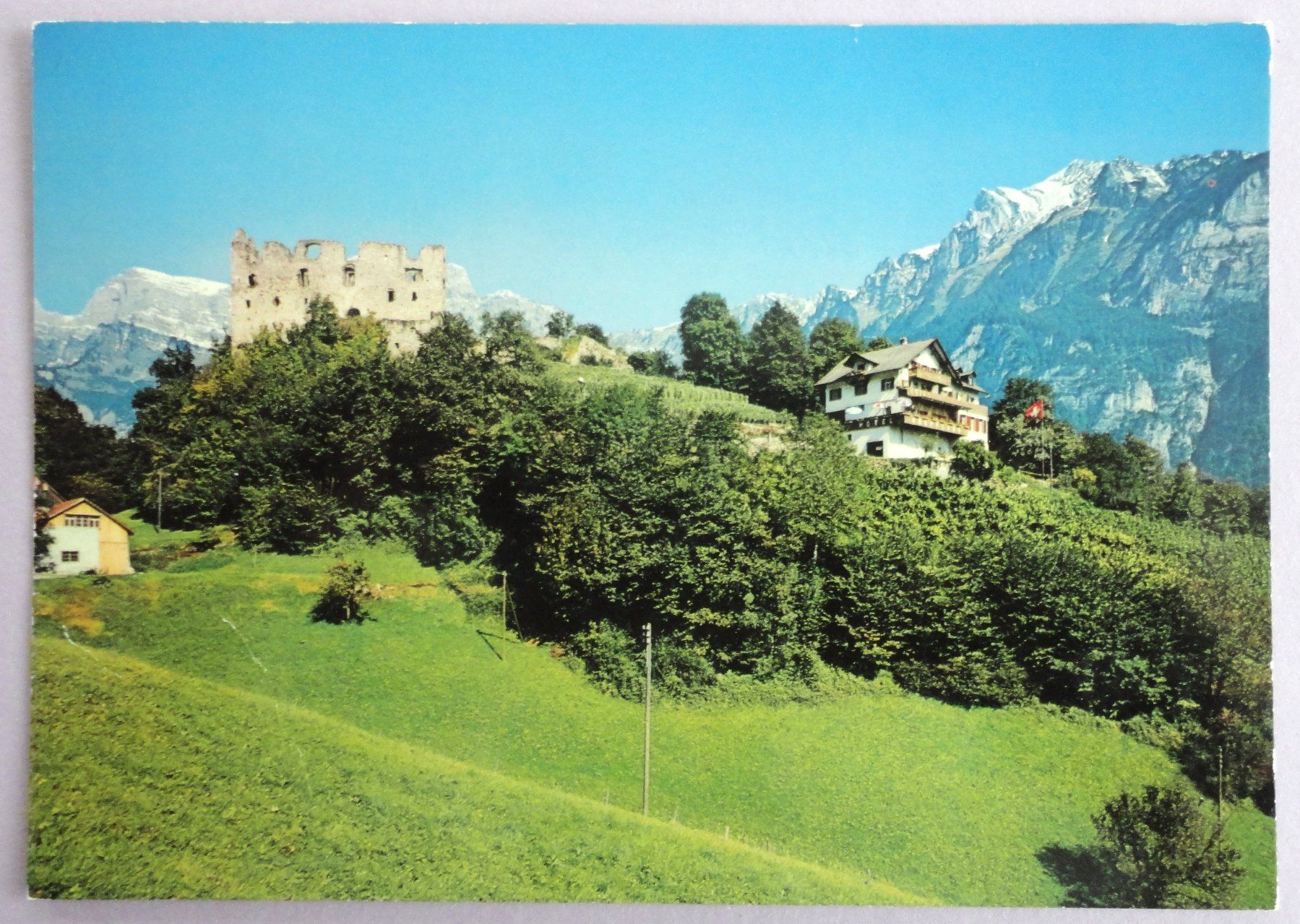 Ansichtskarten: Hotel Gräpplang, Flums – Gebraucht aus Fétigny von Billy2miny