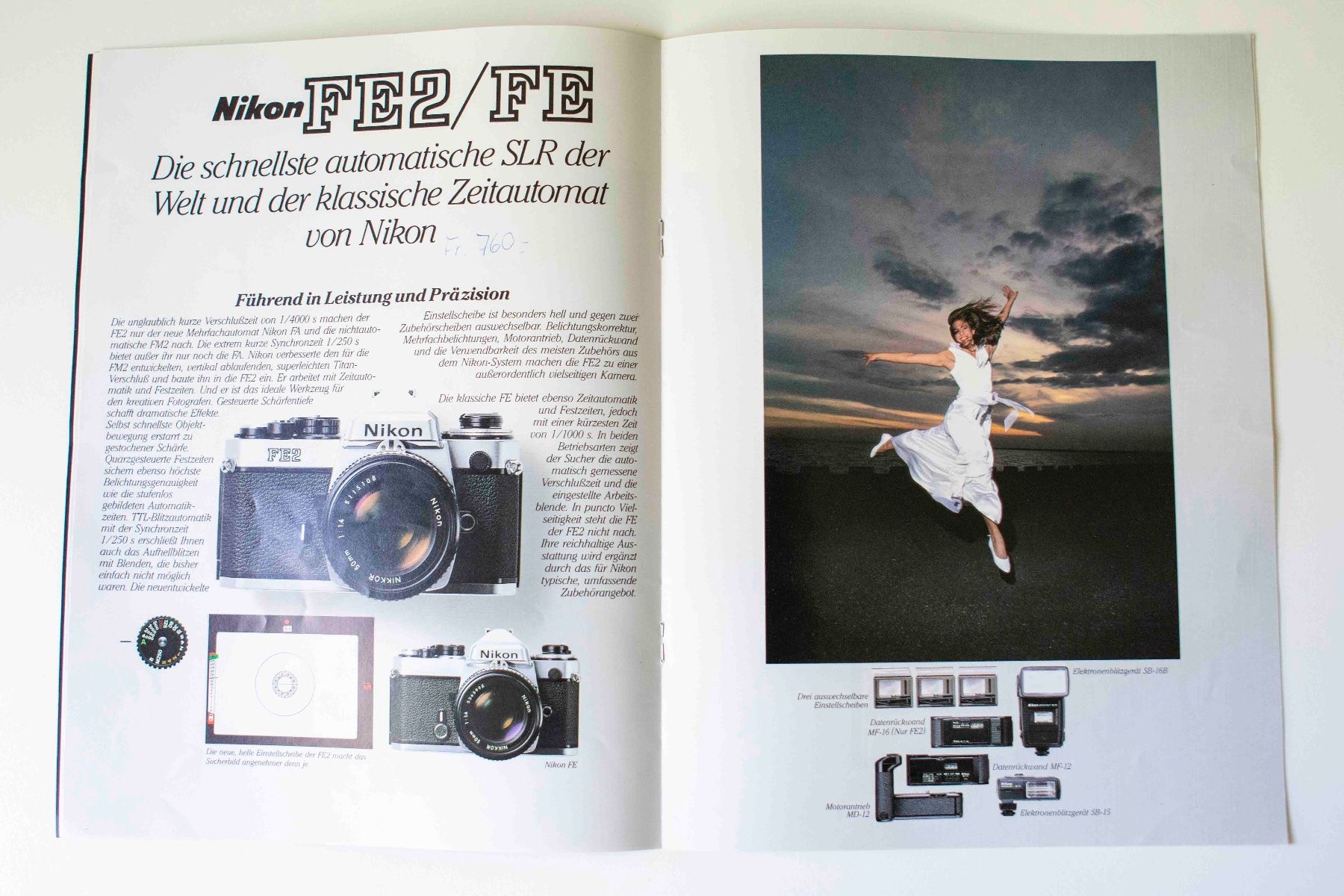Nikon Documents: Nikon Prospekt Gesamtprogramm 80er – D'occasion à Schwerzenbach par floridan 5
