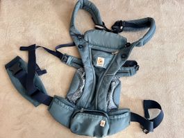 Ergobaby Omni Breeze Babytrage mit Bauchtasche, neuwertig