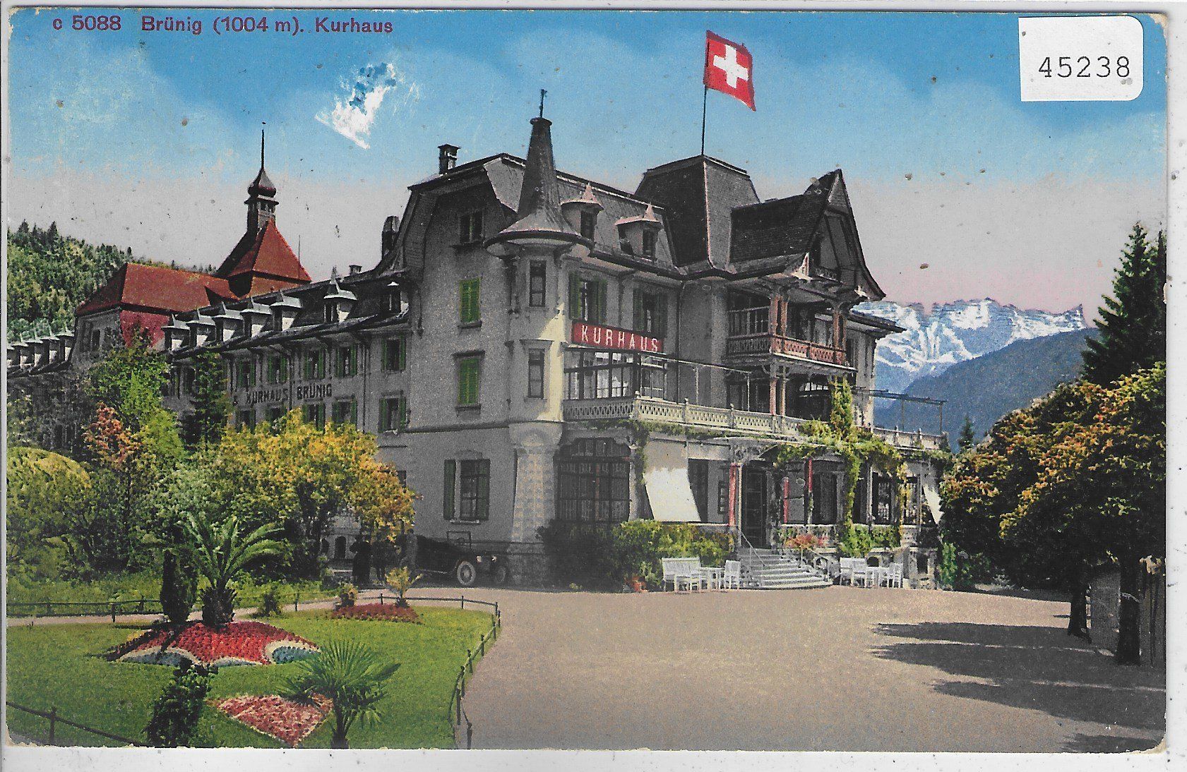 Cartoline postali: Brünig - Kurhaus - Litho – Usato da Ettingen venduto da Kartenplanet
