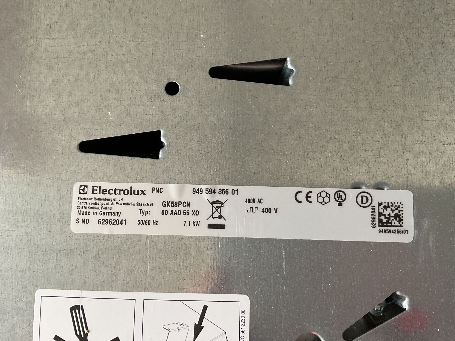Piatti di portata: Elektrolux Kochplatte S HO – Usato da Uster venduto da Hotelliquidation 2