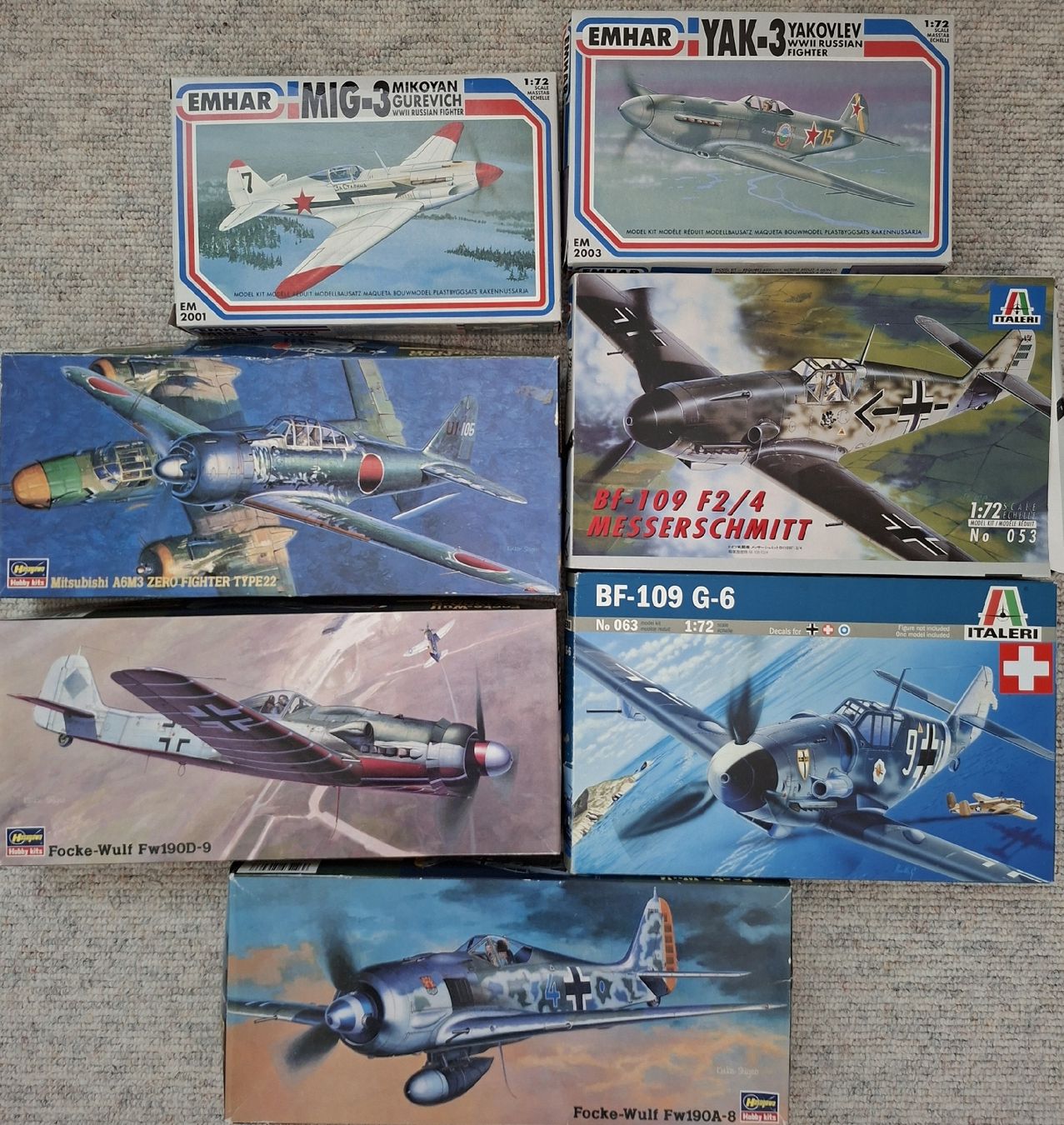 Kit di modellismo & Modellini statici: Modellbausätze 1/72, div. Modelle – Nuovo (secondo la descrizione) da Laupen BE venduto da hei_prs6