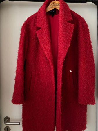 Roter Frühlingsmantel/Grösse M/L