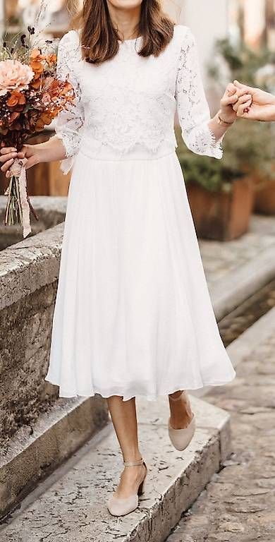 Vestiti: Iyv Oak Brautkleid Gr. 36 Hochzeit – Usato da Huttwil venduto da liwttuh