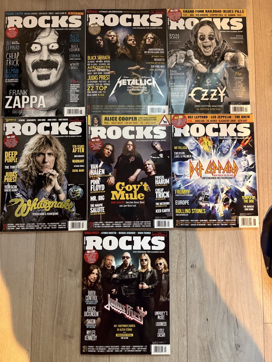 Riviste & Magazine: ROCKS musik magazine TOP – Nuovo (secondo la descrizione) da Herzogenbuchsee venduto da warrior77
