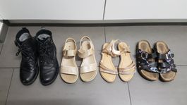 4 Schuhe Paket Schuhe-Set Grösse 36 Mädchen Damen
