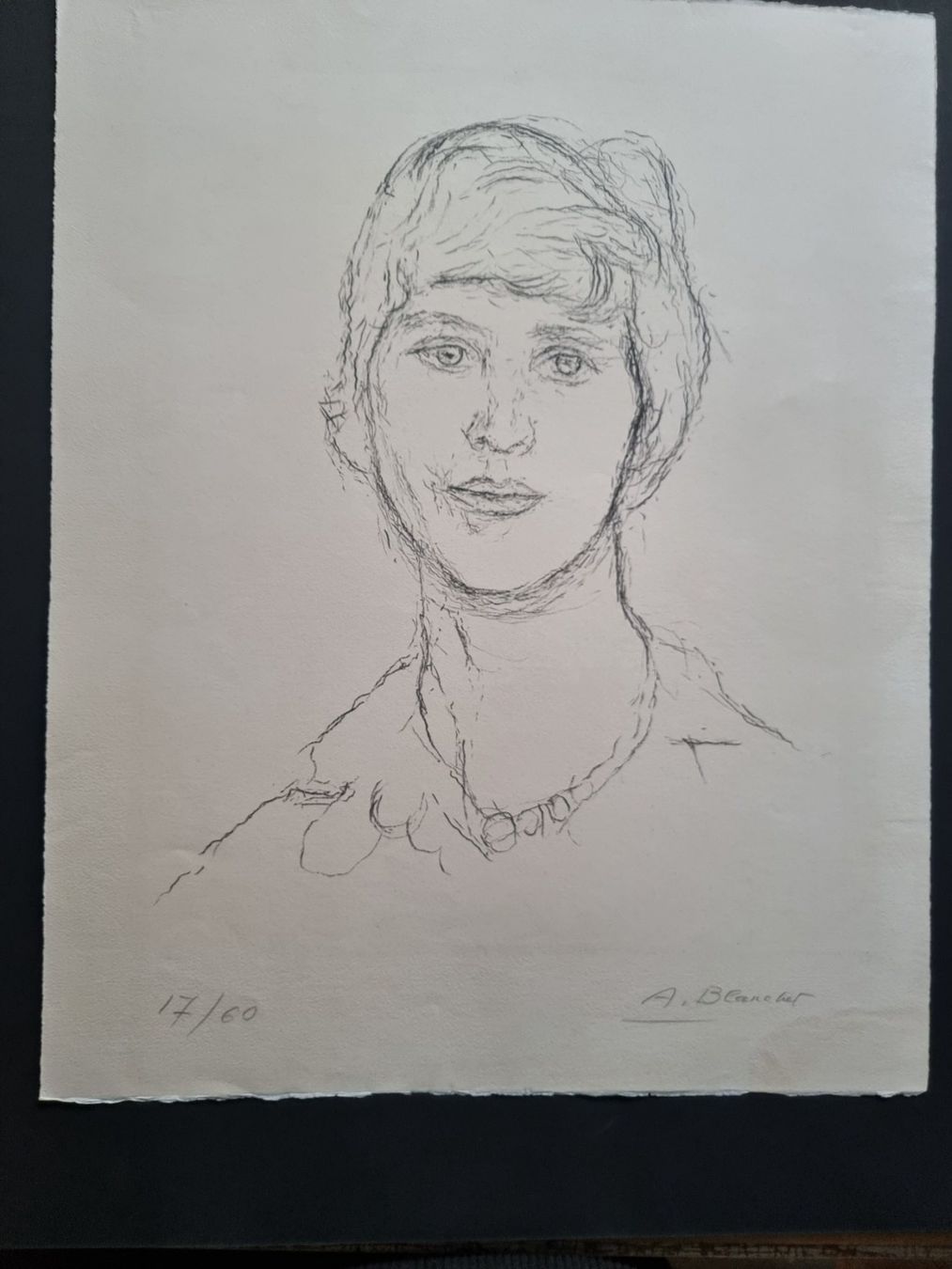 Grafica & Litografie: BLANCHET ALEXANDRE LITHOGRAPHIE SIGNIERT NUMMERIERT – Usato da Gersau venduto da kunst-online 1