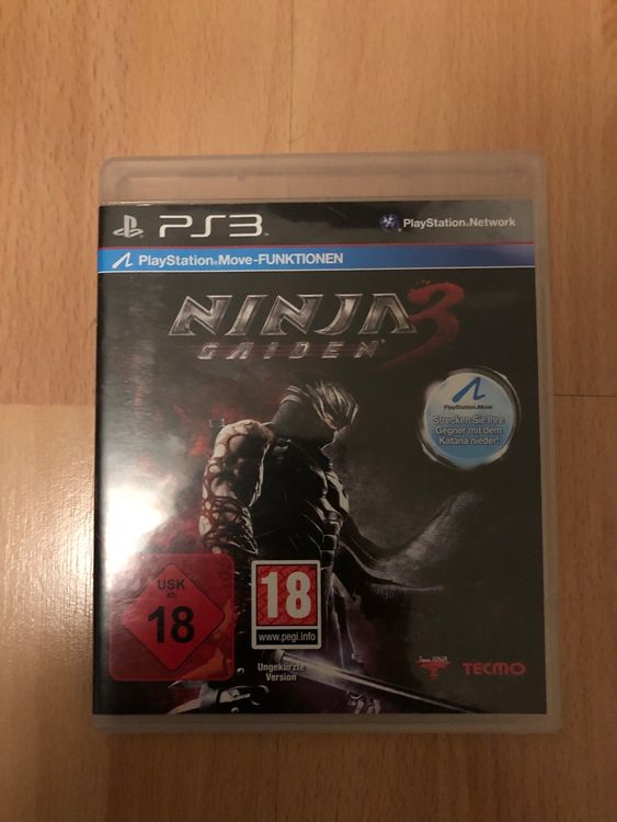 Jeu PS3 Ninja Gaiden 3 (TOP TECMO 1ère Édition) - Complet, Français, Boîtier Abîmé - Bon état